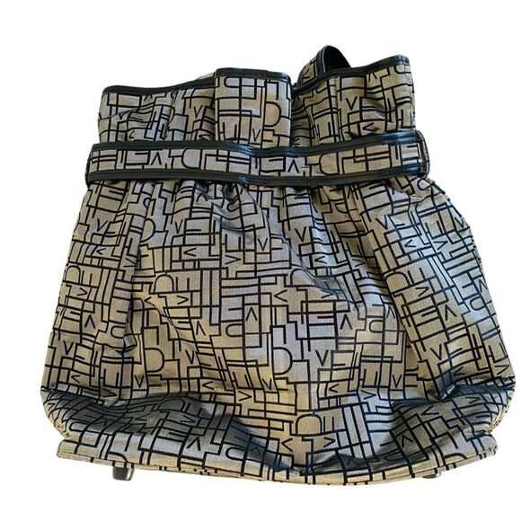 Diane Von Furstenberg DVF Large Logo Laptop Pocket Randa Travel Tote Bag NWOT - Picture 6 of 15